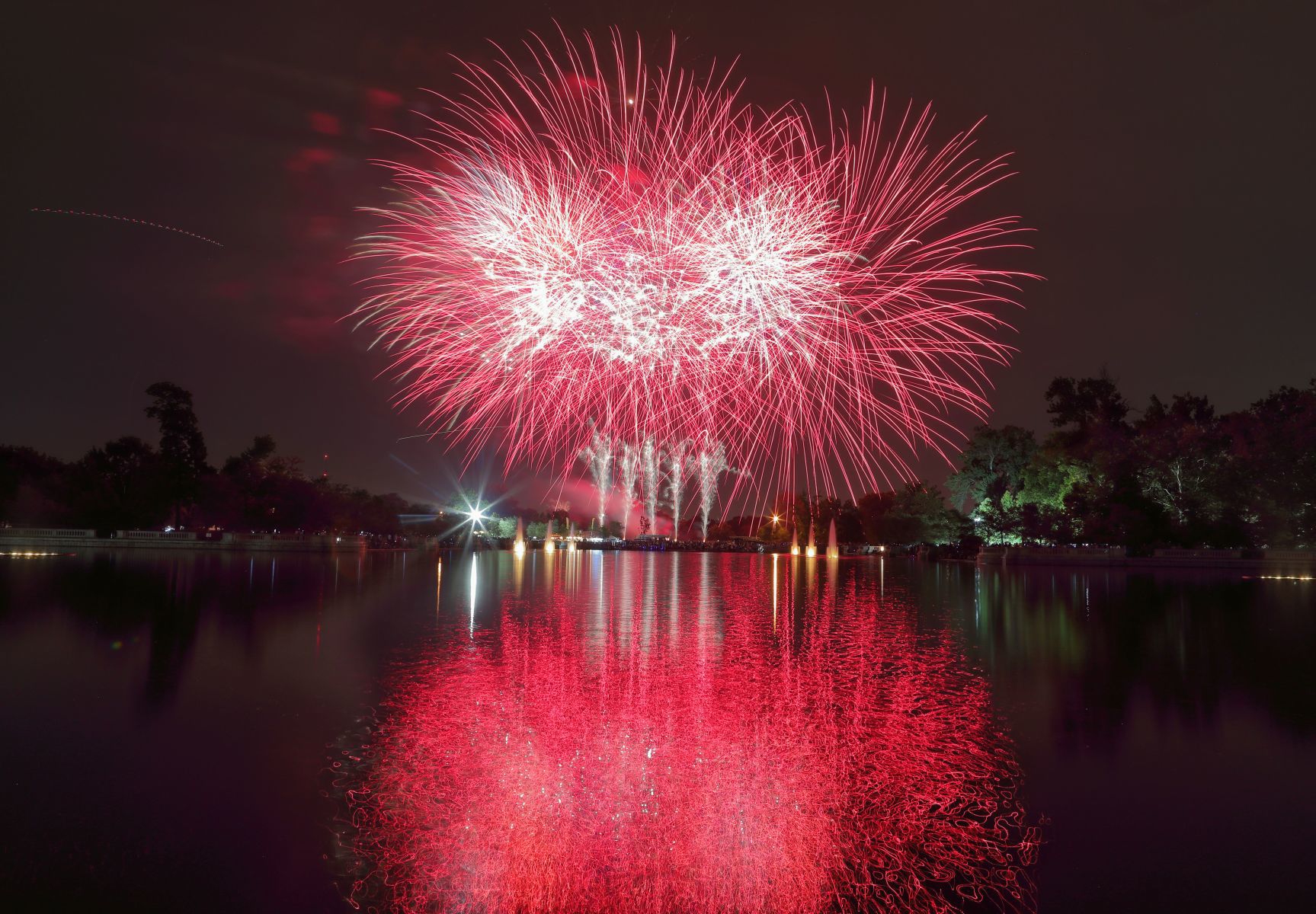 Fair St. Louis Fireworks in Forest Park